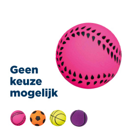 Trixie Bal Neon Drijvend Schuimrubber
  Assorti - 4,5X4,5X4,5 Cm