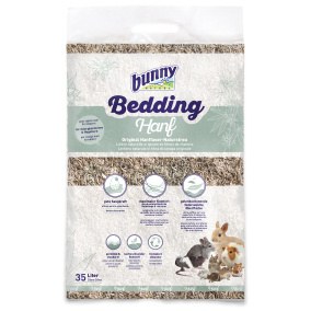 Bunny Nature Bunnybedding Hanf Hennepvezel - 35 Ltr