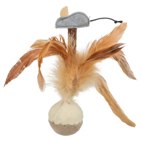 Trixie Tuimel-verenbal Met Muis En
  Microchip Pluche - 15 Cm