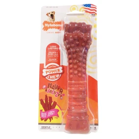 Nylabone Textured Dura Chew Beef Jerkey Voor Harde Bijters - Vanaf 23 Kg