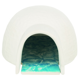 Trixie Hamster Iglo Met Koelplaat
  Keramiek Wit - 15X13X9 Cm