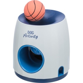 Trixie Dog Activity Strategiespel
  Ball&Treat Wit / Blauw - 17X17X18 Cm