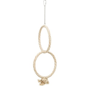 Trixie Dubbeletouwring Naturel - 16X16 Cm