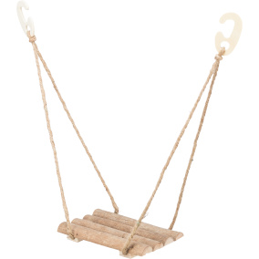 Trixie Schommel Grenenhout Naturel -
  19,5X19,5X27 Cm