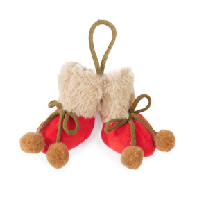 Cupid & Comet Catnip Christmas Booties 10X8X7 Cm