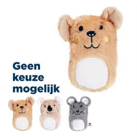 Fofos Puppy Koala / Hamster / Muis Pluche
  Assorti - 21,5X14X5,5 Cm