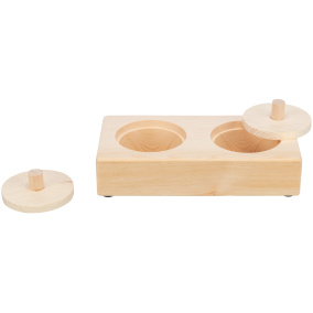 Trixie Snack Box Voor Ratten En Konijnen
  Hout - 14X3X7 Cm
