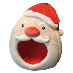 Croci Kattenmand Iglo Xmas Kerstman 38X41X45 Cm