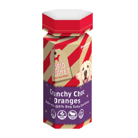 Cupid & Comet Xmas Crunchy Choc Oranges 100 Gr