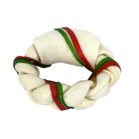 Freds Kerstkrans Buffelhuid 13 Cm