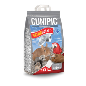 Cunipic Naturlitter Papier Bodembedekking - 10 Ltr