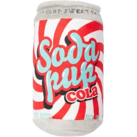 Fuzzyard Soda Pup Cola Pluche -
  7,5X7,5X15 Cm
