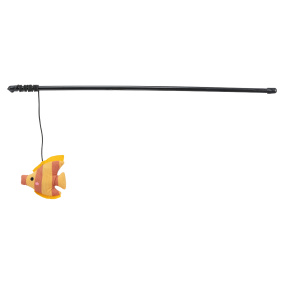 Trixie Kattenhengel Vis Kunststof /
  Pluche - 46 Cm