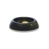 Savic Voerbak Kat Delice Marble Zwart / Goud 10,5X10,5X4 Cm 200 Ml
