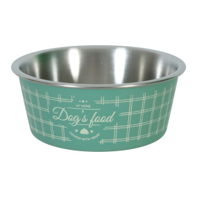 Zolux Food Voerbak Hond Groen 12,5 Cm 400 Ml