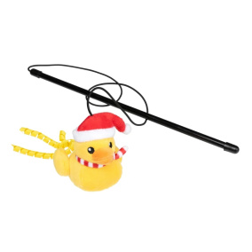 Fuzzyard Kattenhengel Festive Waddles Eend 30 Cm / 7,5X7X7 Cm