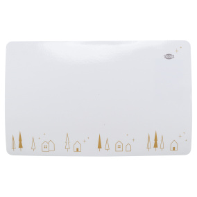 Trixie Xmas Placemat Print Wit 44X28 Cm