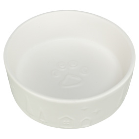 Trixie Xmas Voerbak Hond Keramiek Wit 12 Cm 300 Ml