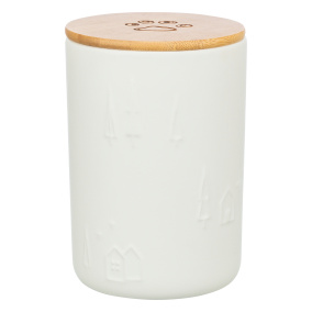 Trixie Xmas Snackpot Keramiek Wit 13X13X19 Cm