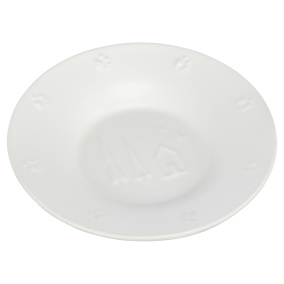 Trixie Xmas Voerbak Kat Keramiek Wit 16 Cm 200 Ml