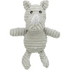 Trixie Neushoorn Ribstof Pluche Grijs -
  27 Cm
