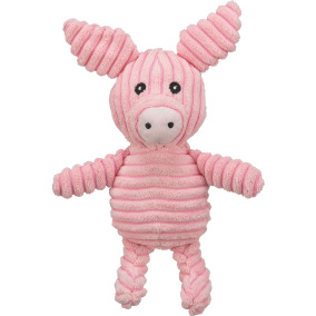 Trixie Biggetje Ribstof Pluche Roze - 27
  Cm