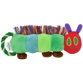 Eric Carle Pluche Rupsje Nooit Genoeg Met
  Trek Flostouw - 23 Cm