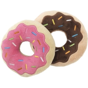 Fuzzyard Donuts Pluche - 10 Cm