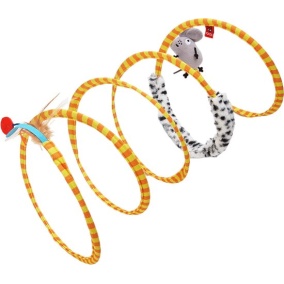 Fofos Safari Spiral Cat Tunnel - 55X30X30
  Cm