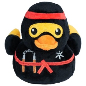 Fuzzyard Duck Quackie Chan Pluche -
  16X15X17 Cm