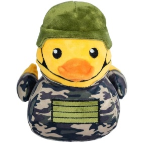 Fuzzyard Duck Commanduck Pluche -
  16X15X17 Cm