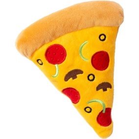 Fuzzyard Pizza Slice Pluche - 21 Cm
