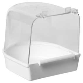 Vogelbad Groot Model Wit 13X13X12 Cm