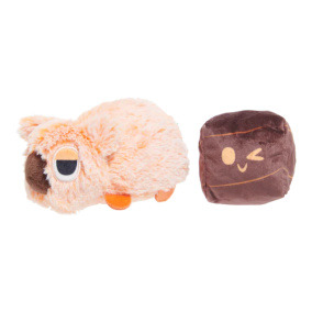 Bark Walken Wombat Pluche Oranje -
  22X15X8 Cm Tot 20 Kg