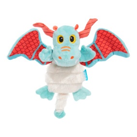 Bark Grimbold The Dragon Draak Pluche
  Blauw - 26,5X23X5 Cm Tot 10 Kg