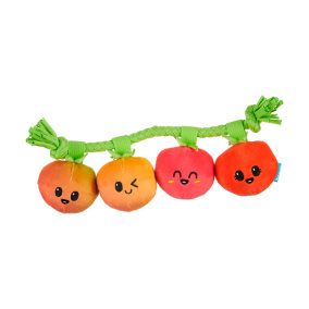 Bark Hairloom Tomaten Aan Flostouw Pluche
  - 22X24X7,5 Cm Tot 20 Kg