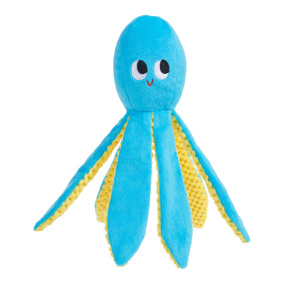 Bark Odd Otto Octopus Met Spikey Bal
  Pluche Blauw - 38X16X8 Cm