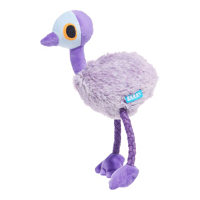 Bark Adelaide Emoe Met Flostouw Poten
  Grijs / Paars - 25X18C7,5 Cm Tot 20 Kg