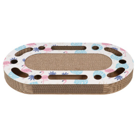 Krabkarton Flamingo incl. ballen Assorti 59x32x6 cm