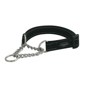 Rogz For Dogs Lumberjack Halfslip
  Halsband Zwart 25 Mmx50-70 Cm