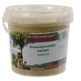 Dierendrogist Groenlipmossel Extract
  Veterinair 500 Gr
