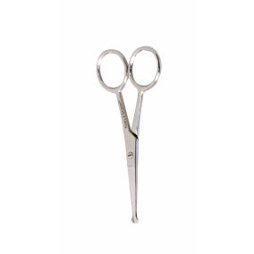 Tools-2-groom Potenschaartje Recht Met Afgeronde Punt 4,5 Inch 11,5 Cm