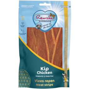 Renske Gezonde Beloning Vlees Strip Kip 100 Gr