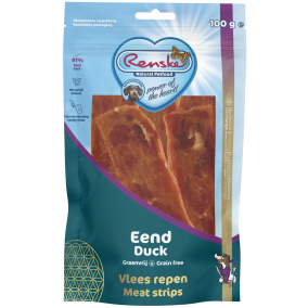 Renske Gezonde Beloning Vlees Strip Eend 100 Gr