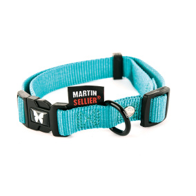 Martin Halsband Verstelbaar Nylon
  Turquoise 45-65X2,5 Cm