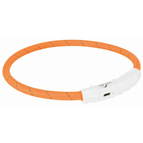 Trixie Lichtgevende Halsband Hond Flash
  Usb Tpu / Nylon Oranje 65X0,7 Cm