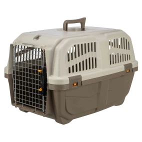 Trixie Skudo Transportbox Taupe / Zand S 60X40X39 Cm