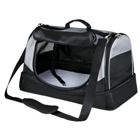 Trixie Hondentas Holly Zwart / Grijs 50X30X30 Cm