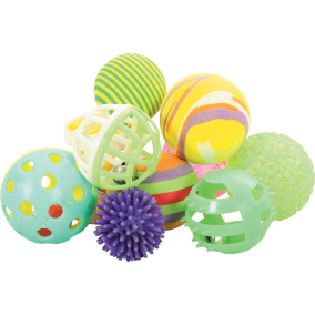 Zolux Kattenspeelgoed Multi Assorti 4 Cm 10 St