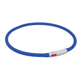 Trixie Lichtgevende Halsband Hond Usb
  Siliconen Oplaadbaar Royal Blauw 70X1 Cm